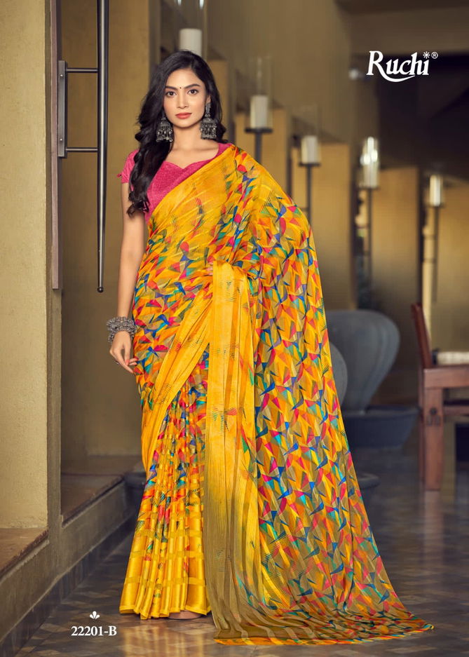 Vartika Silk 2nd By Ruchi Printed Sarees Catalog